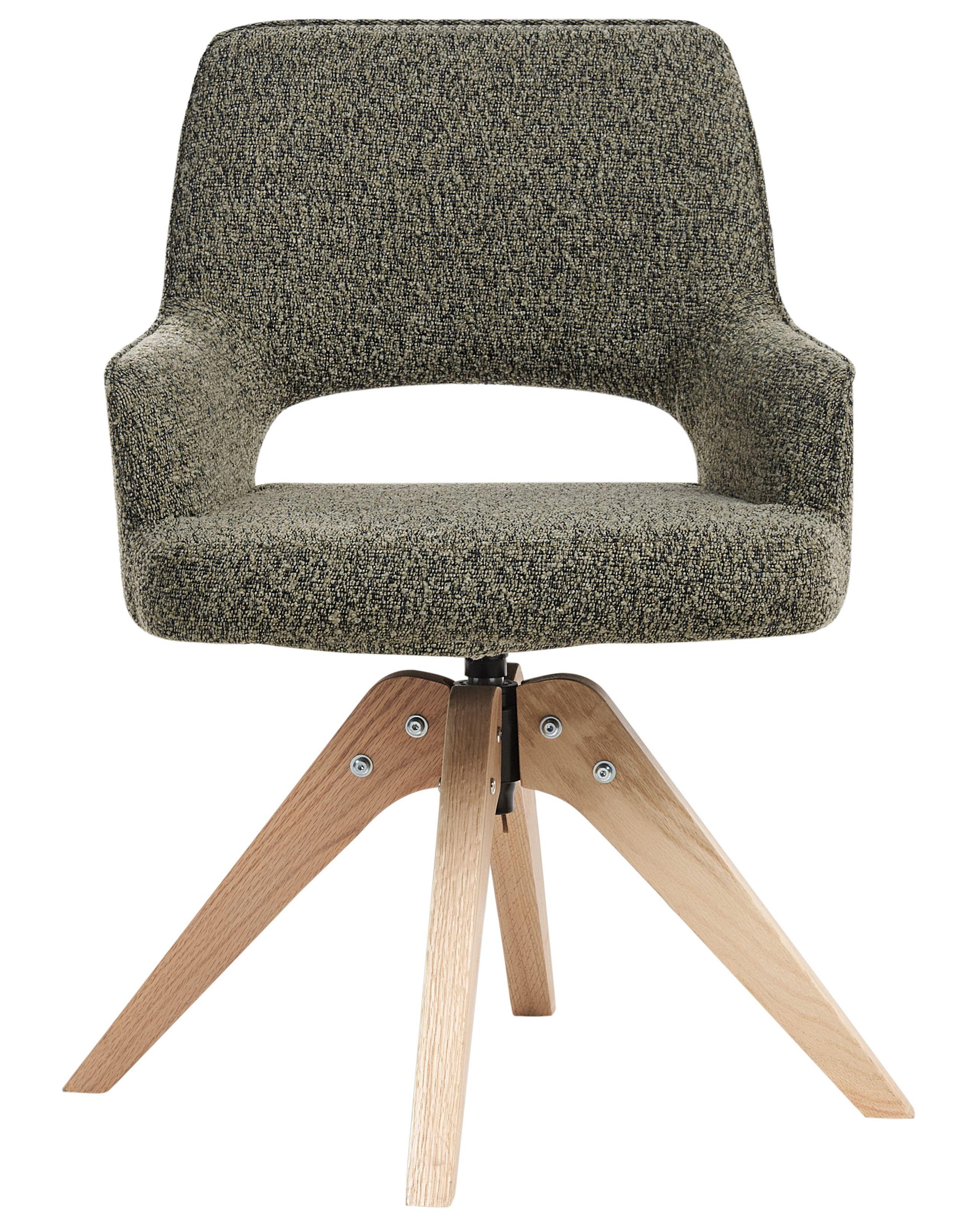 Beliani Esszimmerstuhl aus Bouclé Skandinavisch MORAVIA  