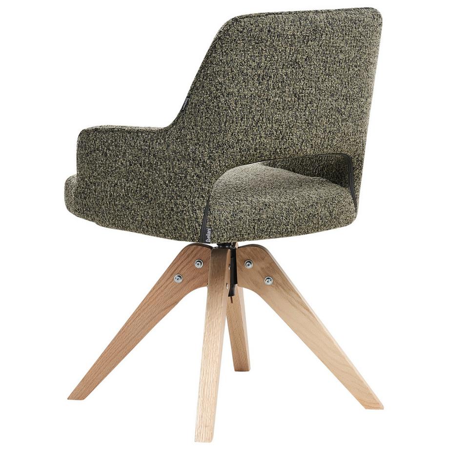 Beliani Esszimmerstuhl aus Bouclé Retro MORAVIA  