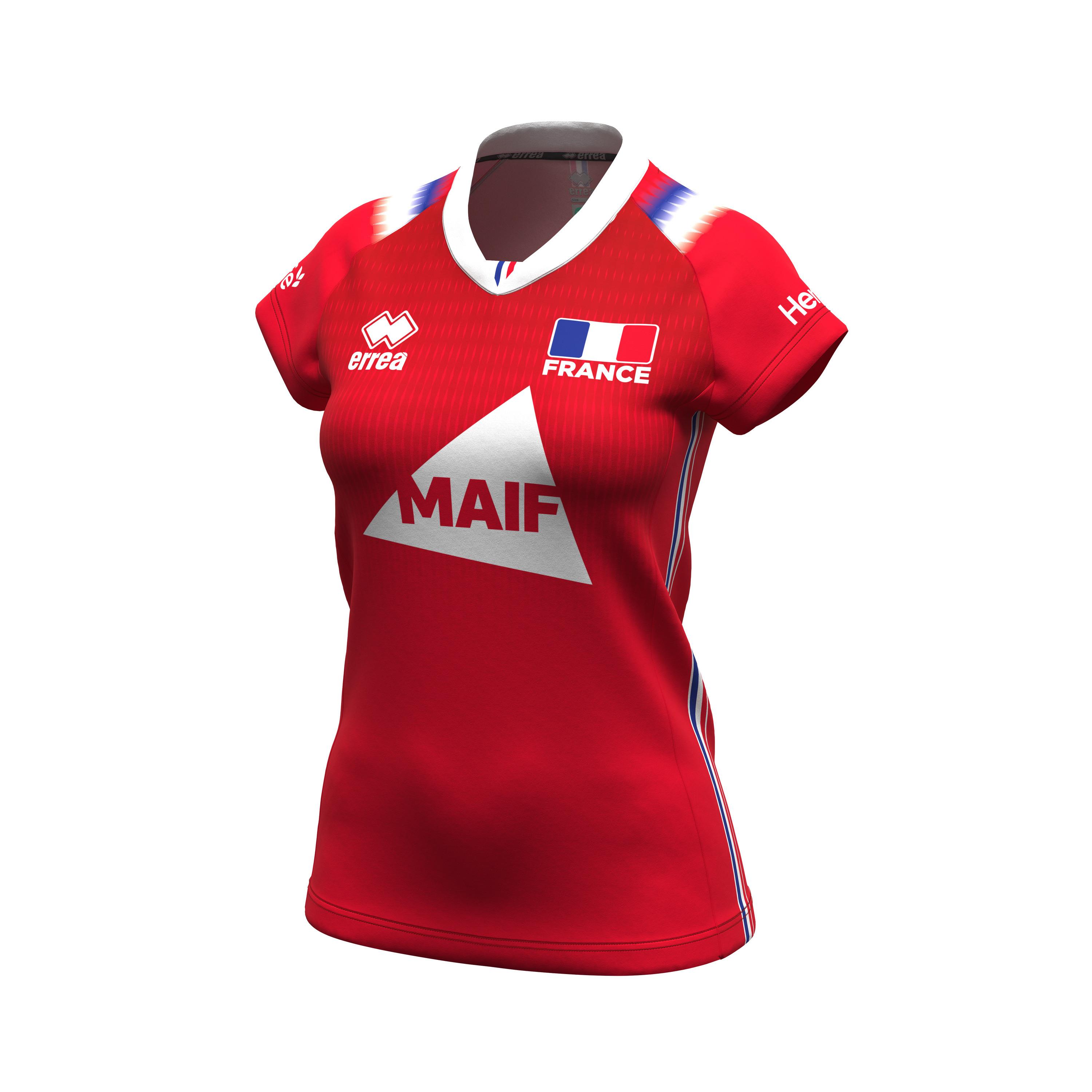 errea  maillot libero france 2024/25 