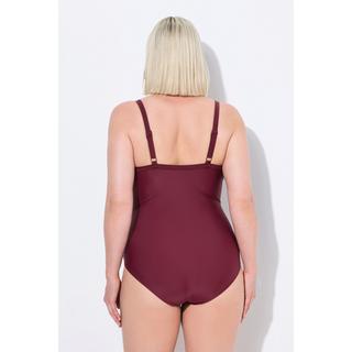 Ulla Popken Costume da bagno senza coppe spalline regolabili riciclato  