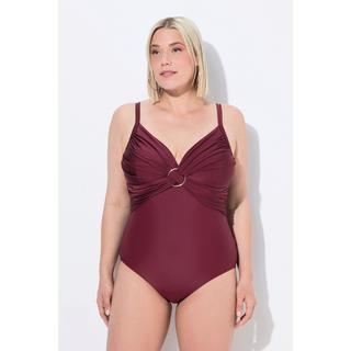 Ulla Popken Costume da bagno senza coppe spalline regolabili riciclato  