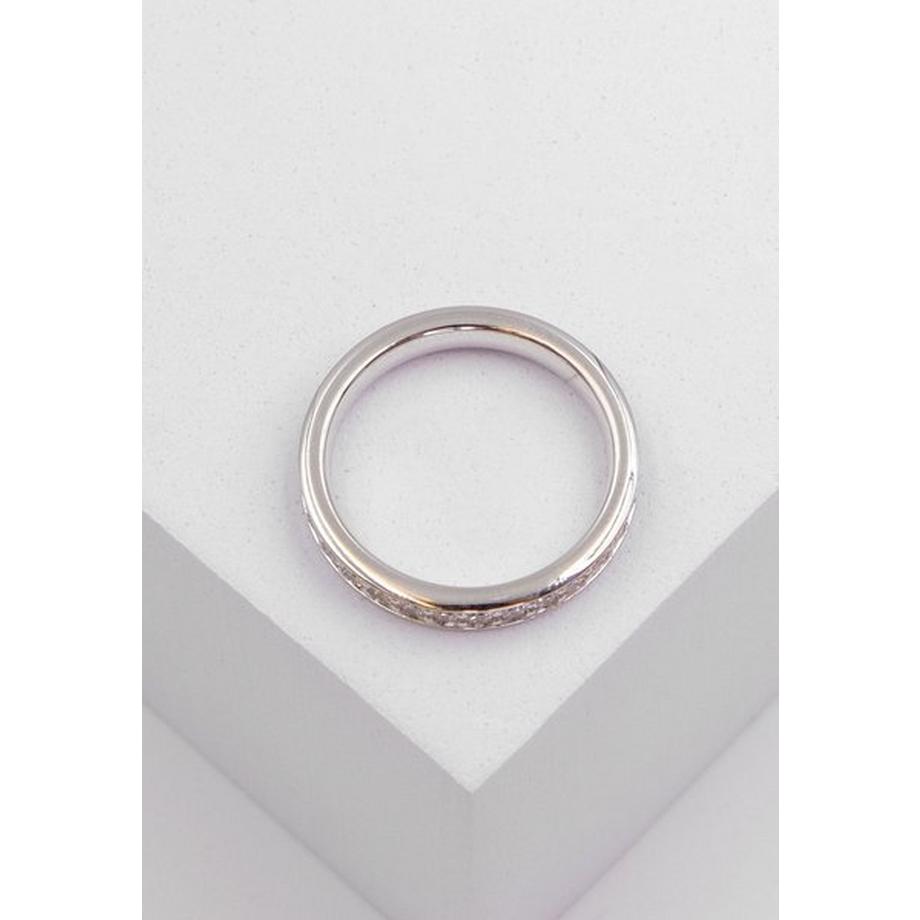 MUAU Schmuck  Mémoire Ring Diamant 1.00ct. Weissgold 750 