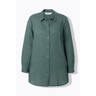 Studio Untold Gestreifte Boxy Fit Hemdbluse  