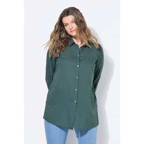 Studio Untold Gestreifte Boxy Fit Hemdbluse  