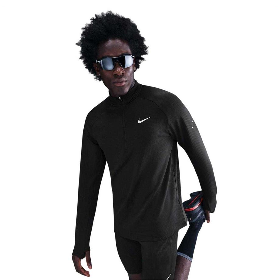 NIKE  Maglietta Di Base Corsa Cerniera Ad Un Quarto 