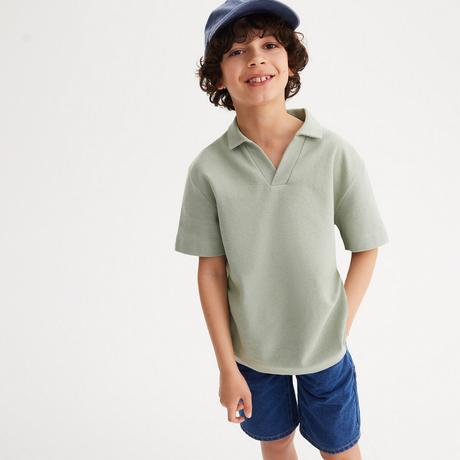 La Redoute Collections  Poloshirt mit kurzen Ärmeln 