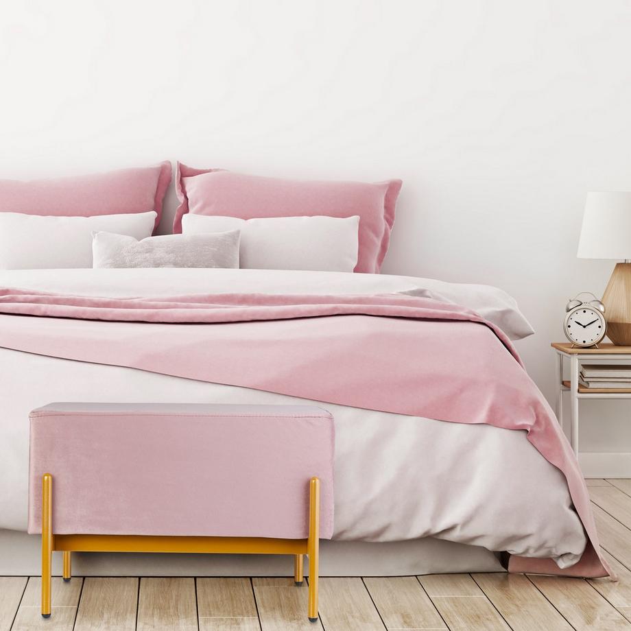 Northix Banc en velours  