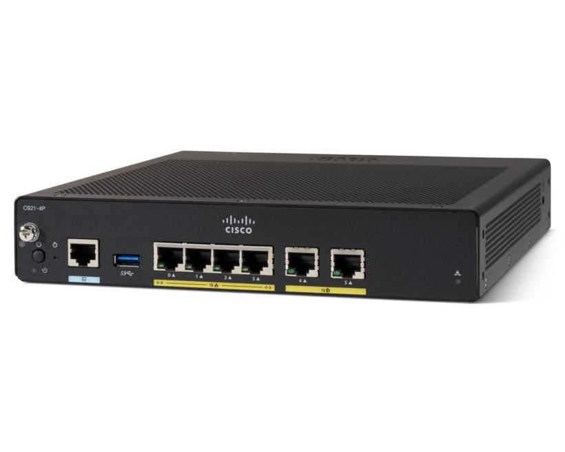 Cisco  C927-4P router cablato Gigabit Ethernet Nero 