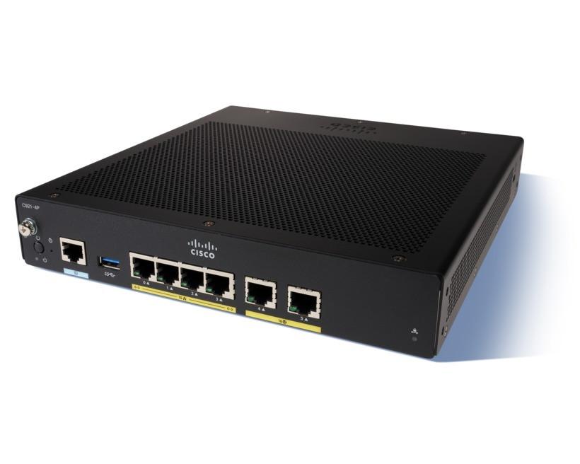 Cisco  C927-4P router cablato Gigabit Ethernet Nero 