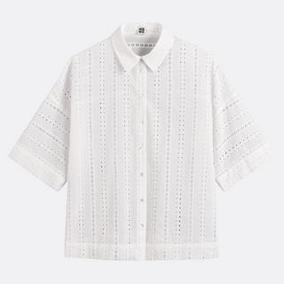 La Redoute Collections Weites Hemd aus englischer Stickerei  