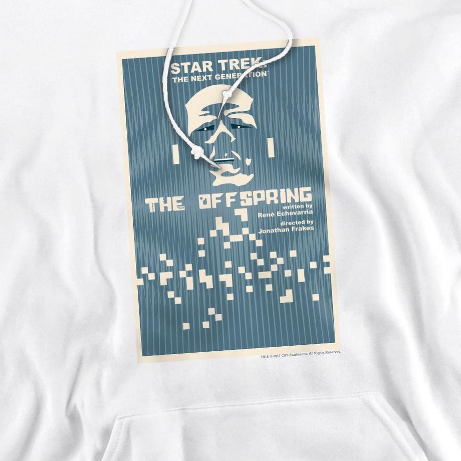 Star Trek Star Trek The Next Generation Stagione 3 Episodio 16 Felpa con cappuccio  