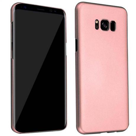 Cadorabo  Hülle für Samsung Galaxy S8 Hard Case in Metall Optik 