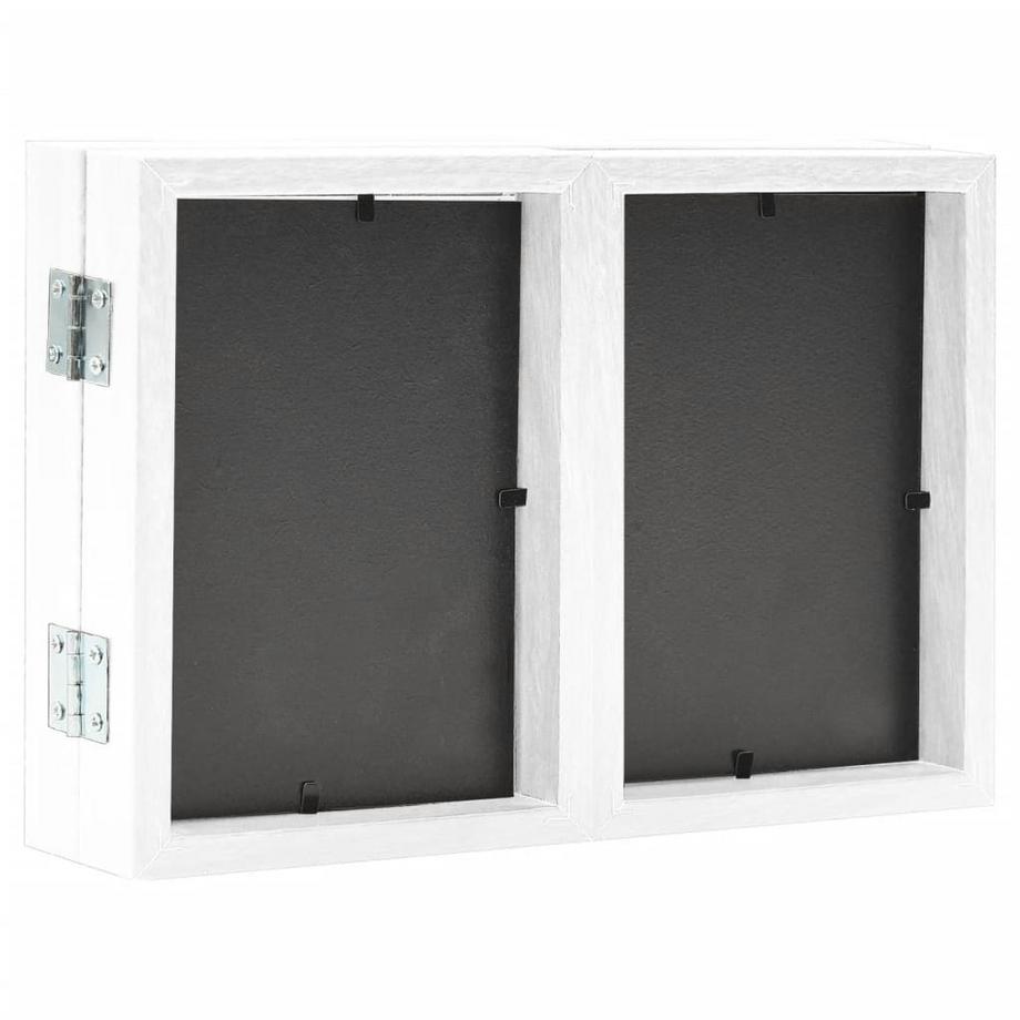 VidaXL Cadre photo dépliable en trois mdf  