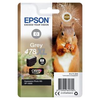 EPSON  Druckerpatrone T04F6, 478XL Original Grau 