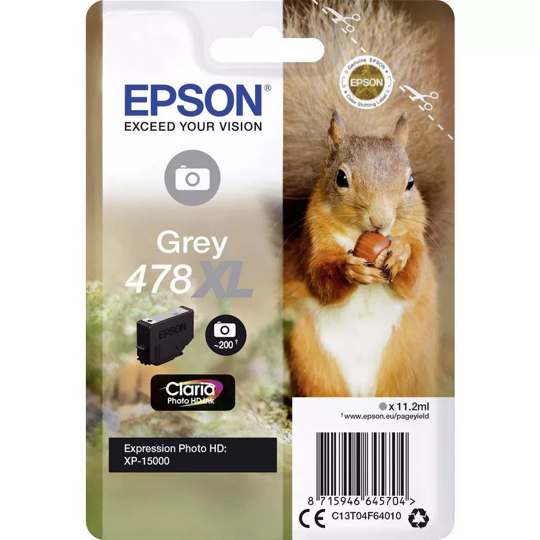 Epson – 11.2ml Tintenpatrone, Multicolor, One Size