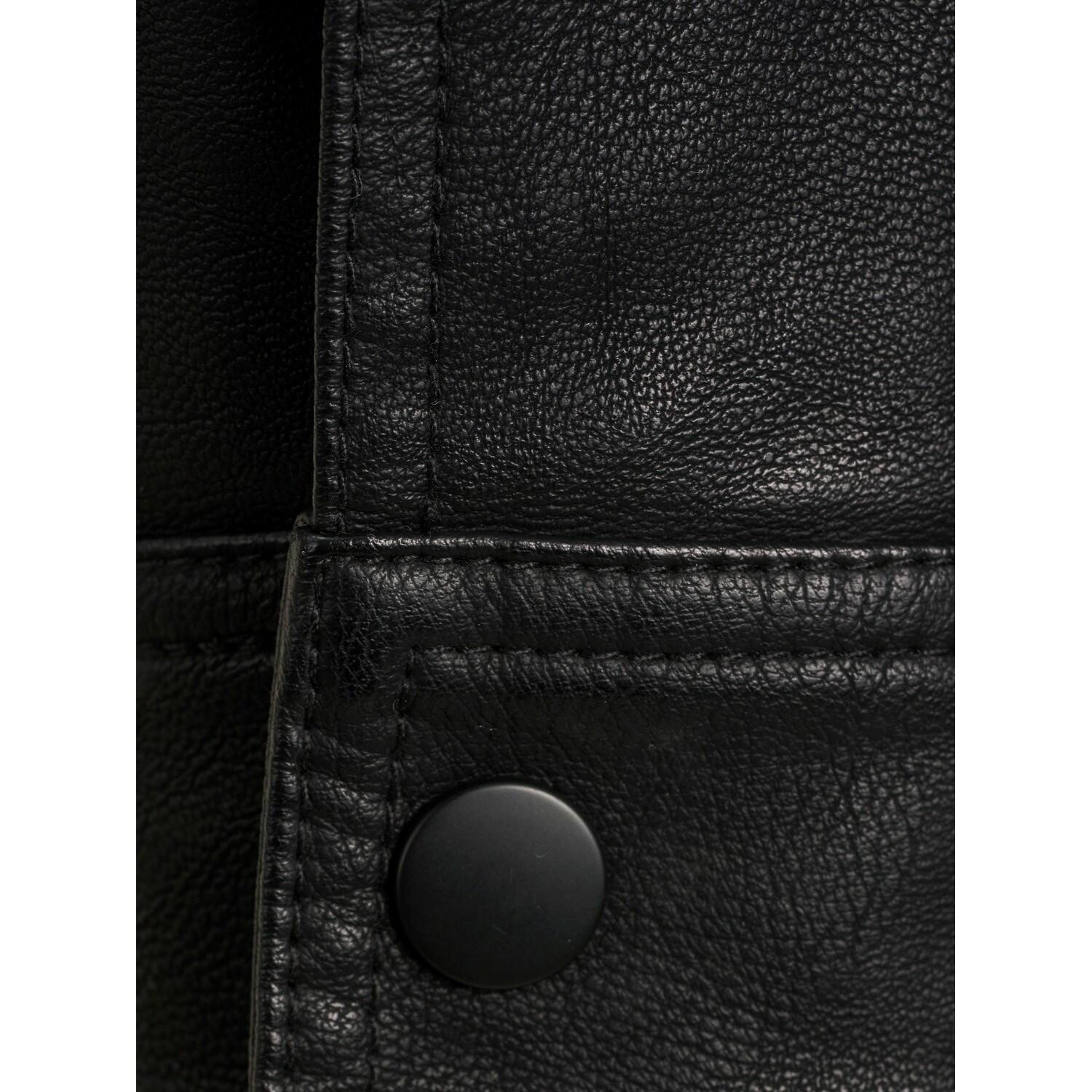 JACK & JONES Veste en Faux Cuir Warner  