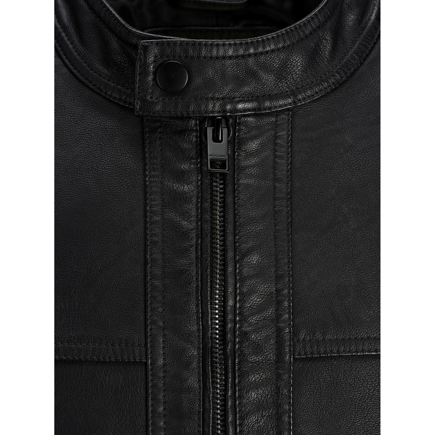 JACK & JONES Veste en Faux Cuir Warner  