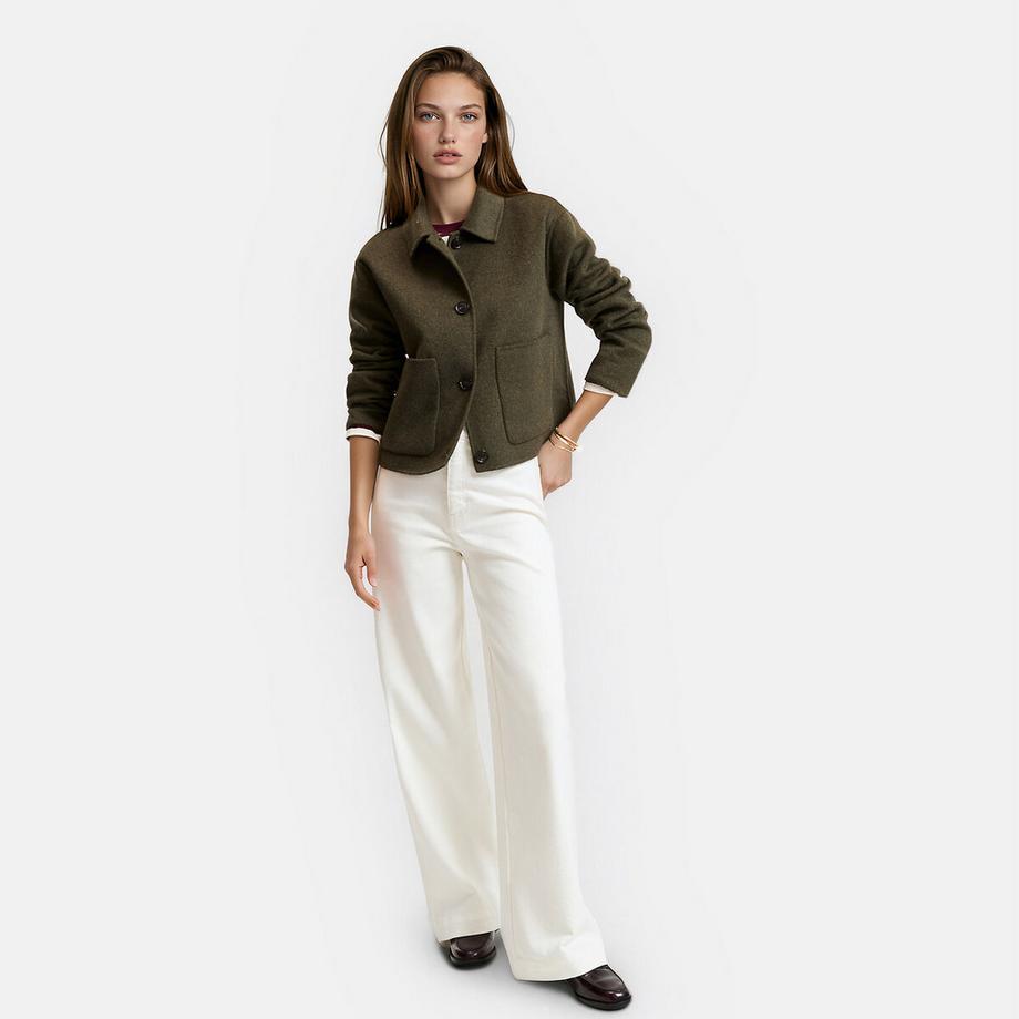 La Redoute Collections High-Waist Loose Fit Jeans  