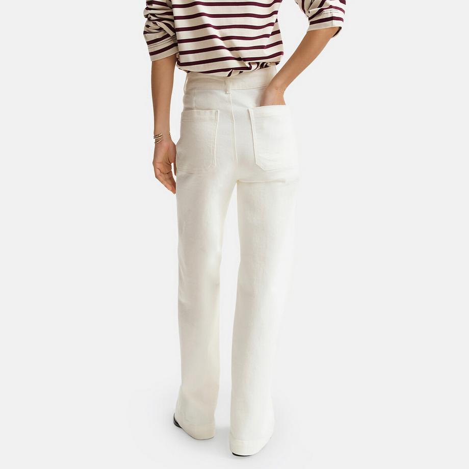 La Redoute Collections High-Waist Loose Fit Jeans  