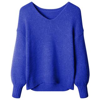 Joe Browns Einfacher Pullover mit V-Ausschnitt und überschnittenen Ärmeln  