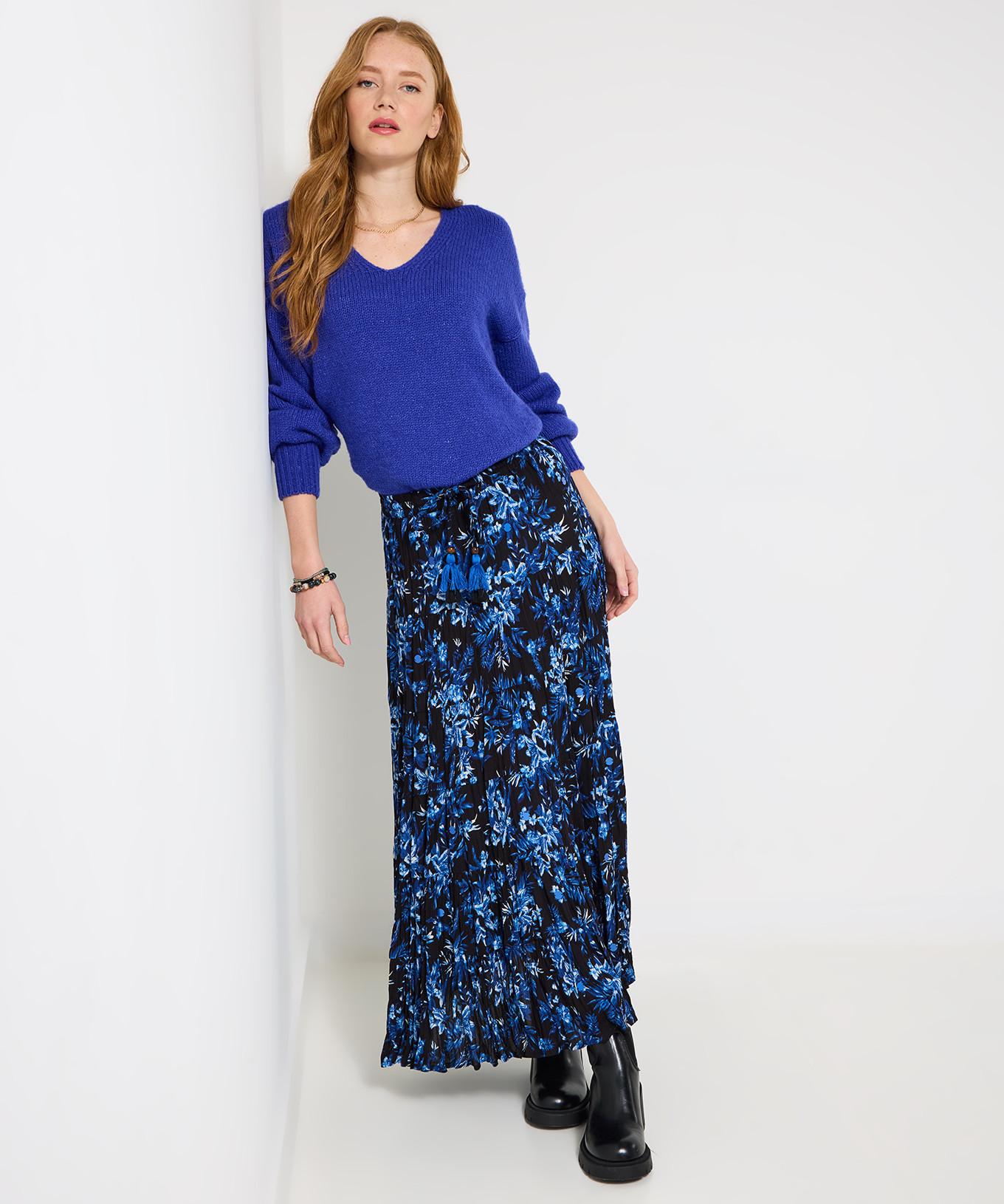 Joe Browns Einfacher Pullover mit V-Ausschnitt und überschnittenen Ärmeln  