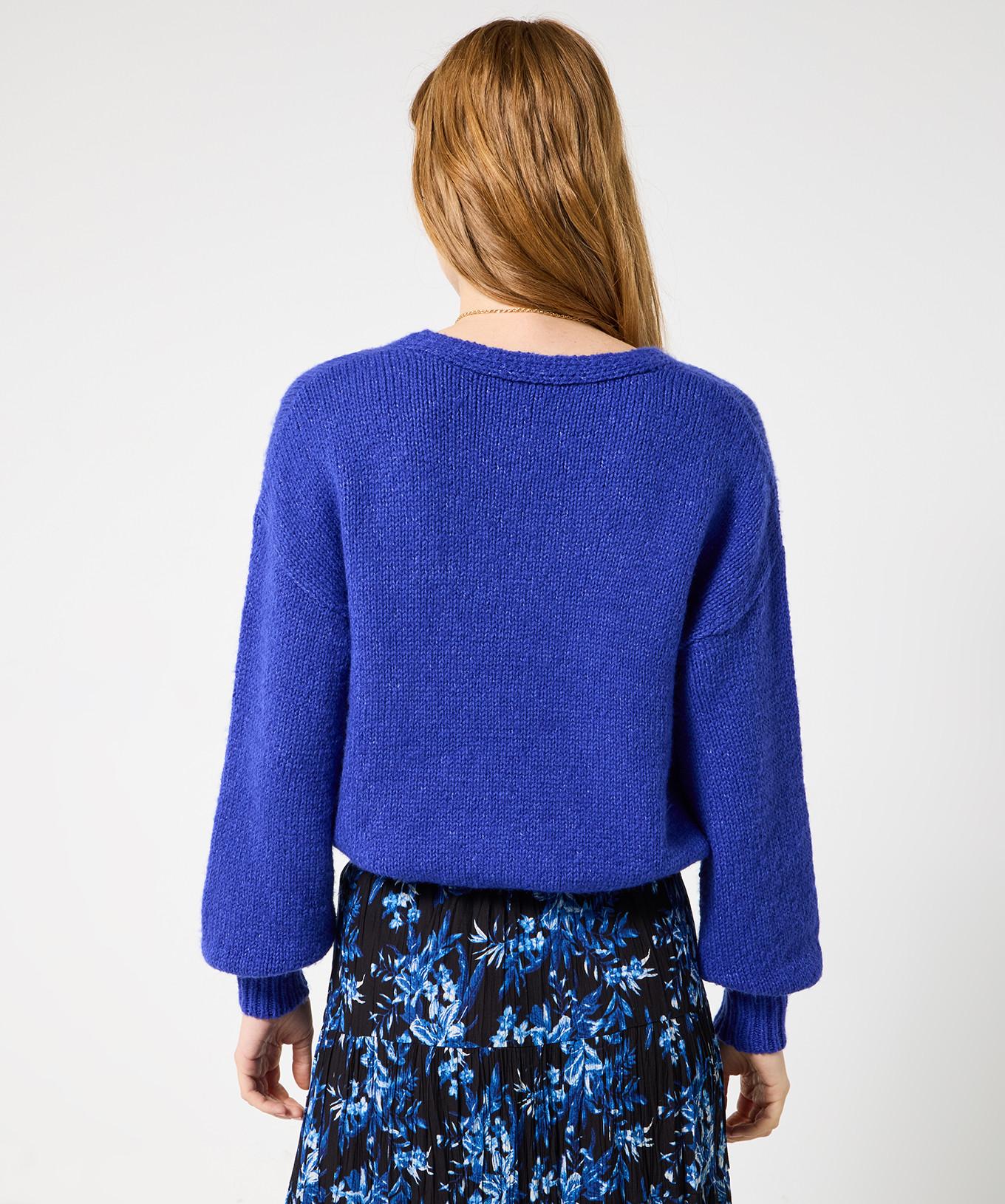 Joe Browns Einfacher Pullover mit V-Ausschnitt und überschnittenen Ärmeln  