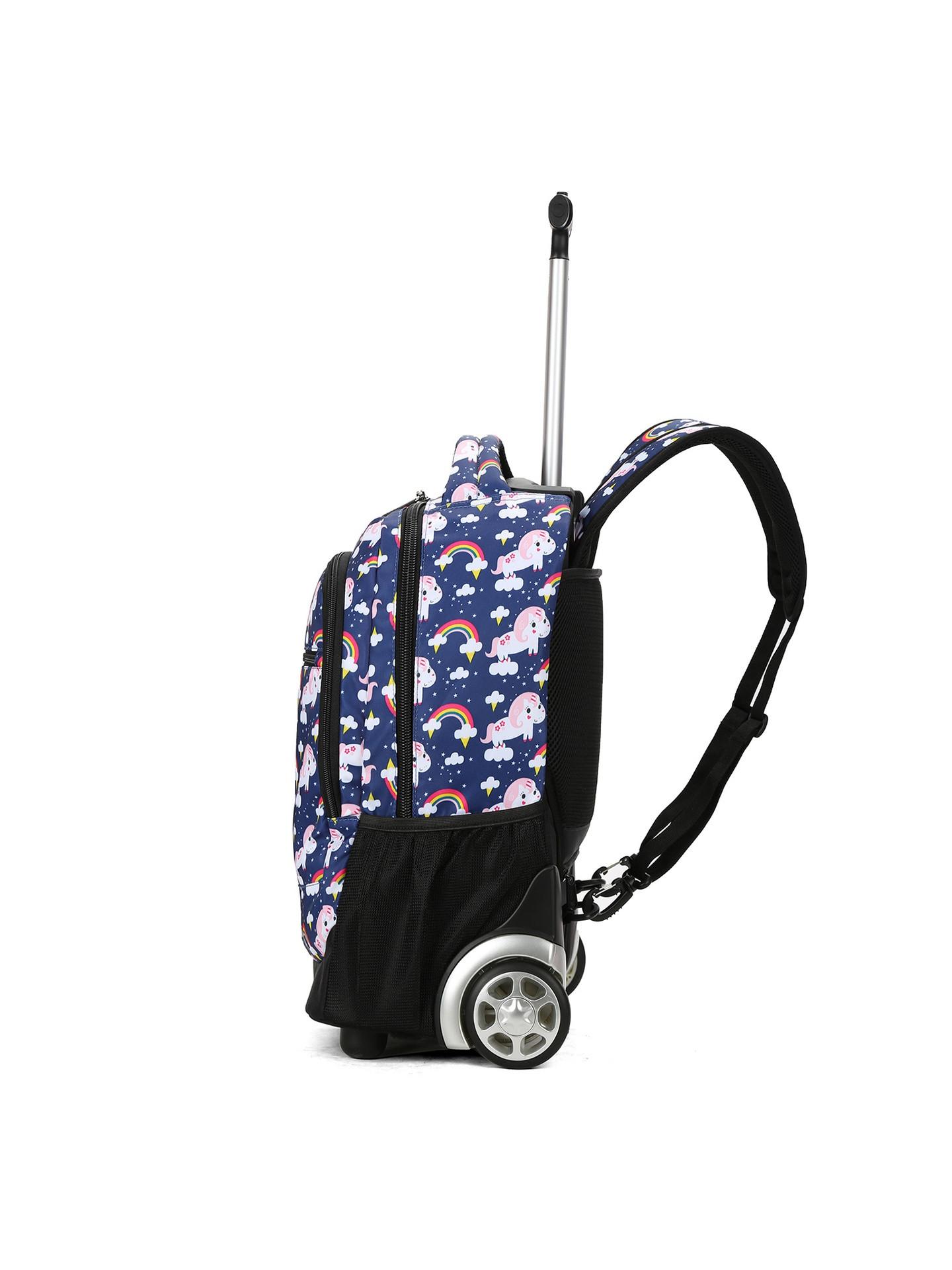 Aoking Einhorn-Druck Rollrucksack  