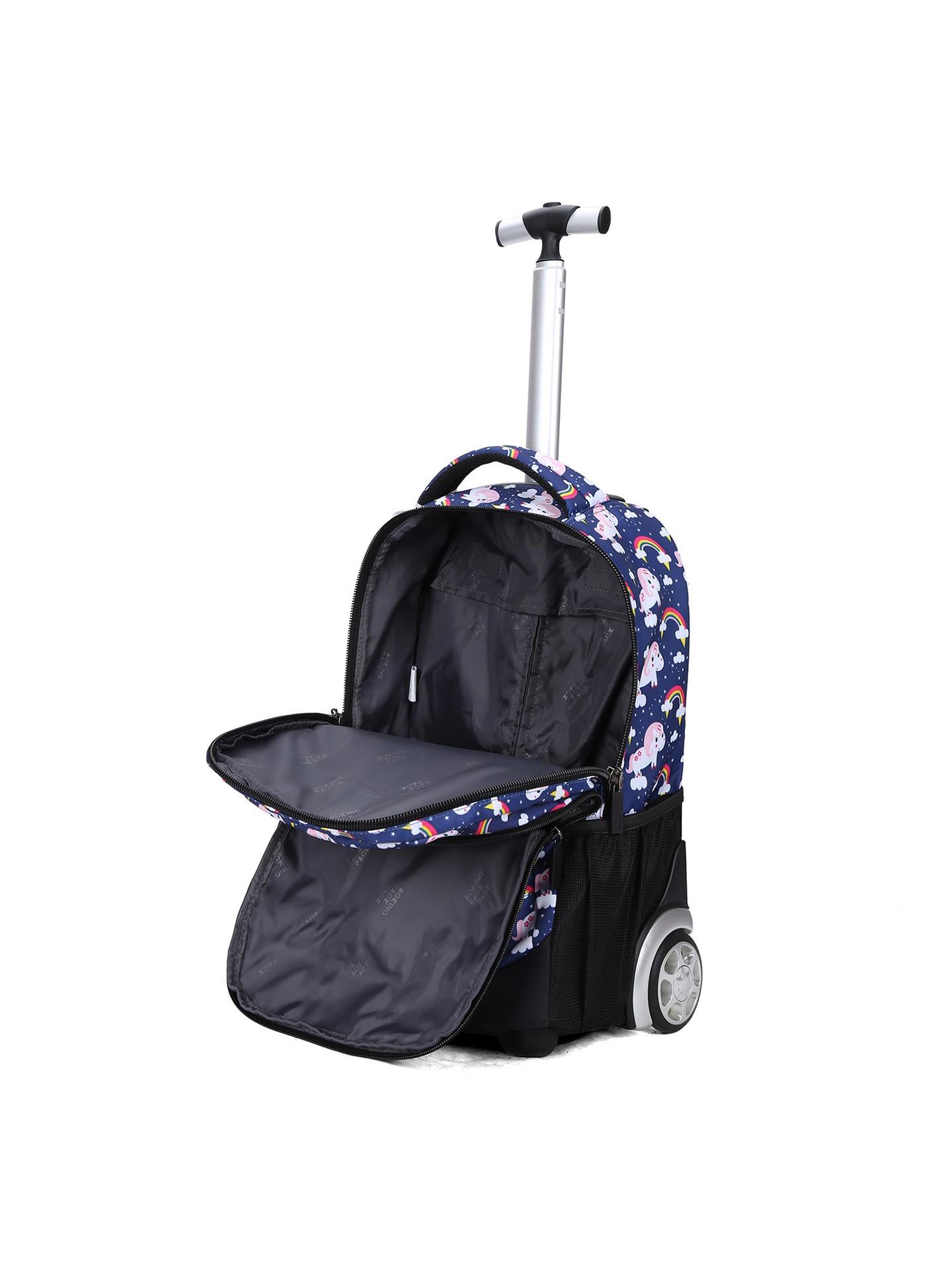 Aoking Einhorn-Druck Rollrucksack  