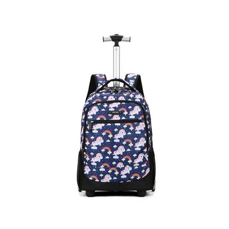 Aoking Einhorn-Druck Rollrucksack  