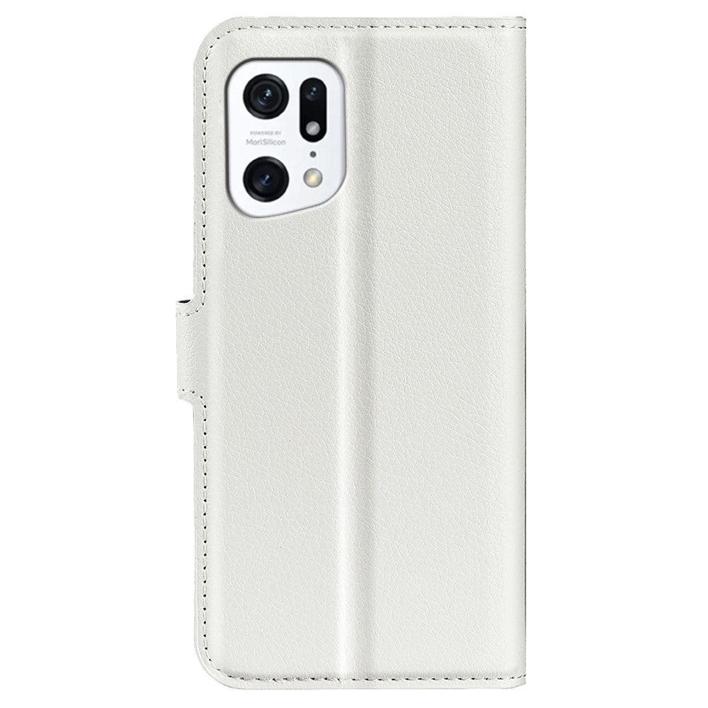 Cover-Discount  Oppo Find X5 - Etui En Similcuir 