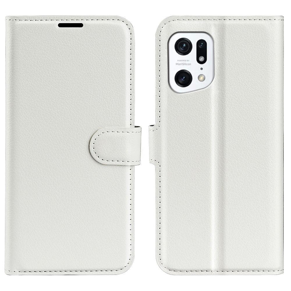 Cover-Discount  Oppo Find X5 - Etui En Similcuir 