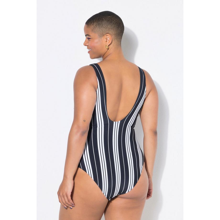 Studio Untold Costume da bagno a righe modellante coppe morbide  