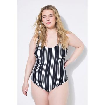 Badeanzug, Softcups, Streifen, Shaping