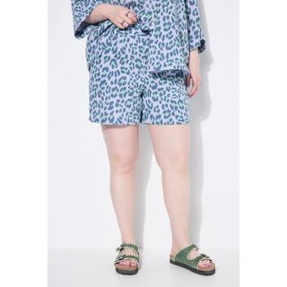 Studio Untold Musselin Wide Leg Shorts Elastikbund  