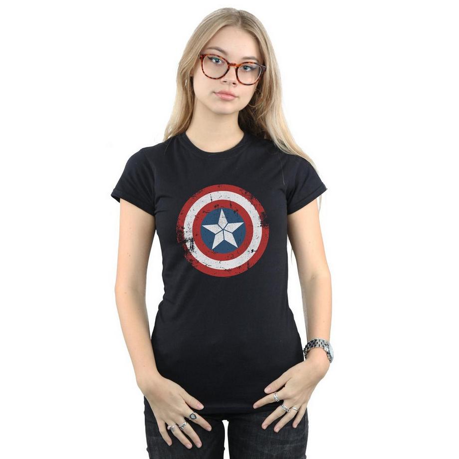 MARVEL Civil War Captain America Scudo T-Shirt  