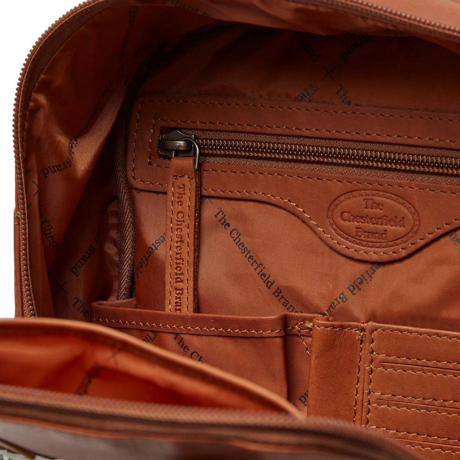Chesterfield Bellary Sac à dos en cuir cognac  