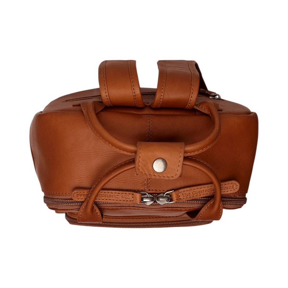 Chesterfield Bellary Sac à dos en cuir cognac  