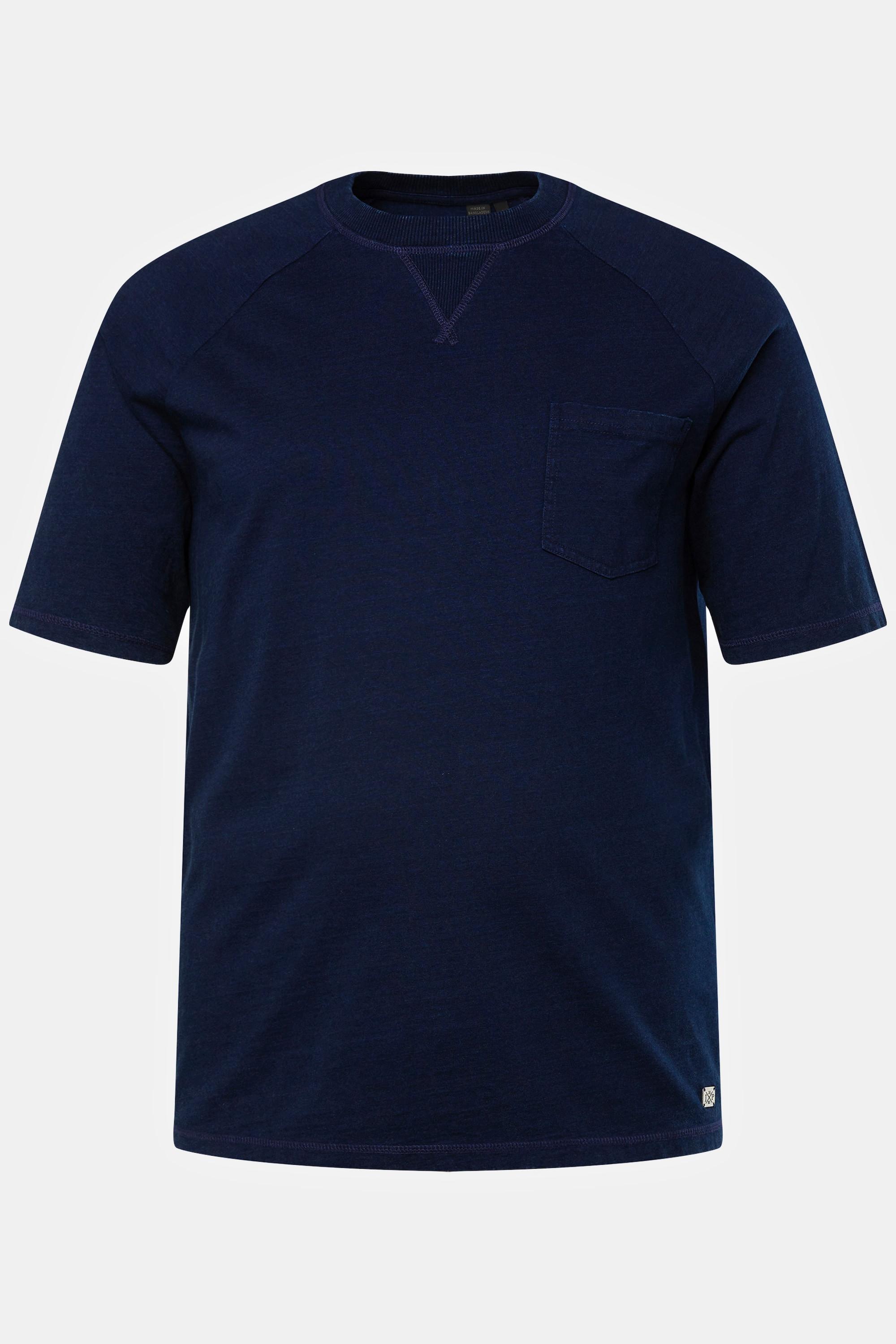 JP1880 Halbarm Vintage Look Rundhals T-Shirt  