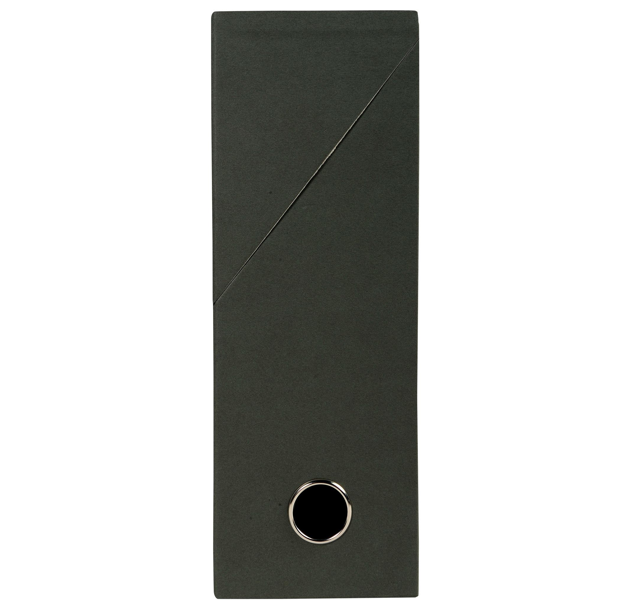 Exacompta Scatola per progetti economica dorso 90mm cartoncino rivestito - 25 ,5x34cm x 5  