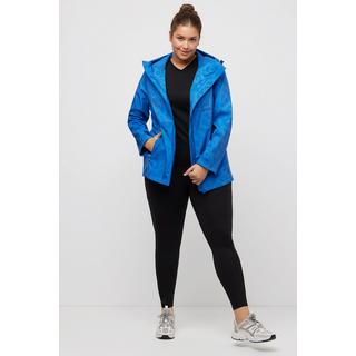 Ulla Popken  Veste softshell HYPAR, motif léopard tendance, imperméable 