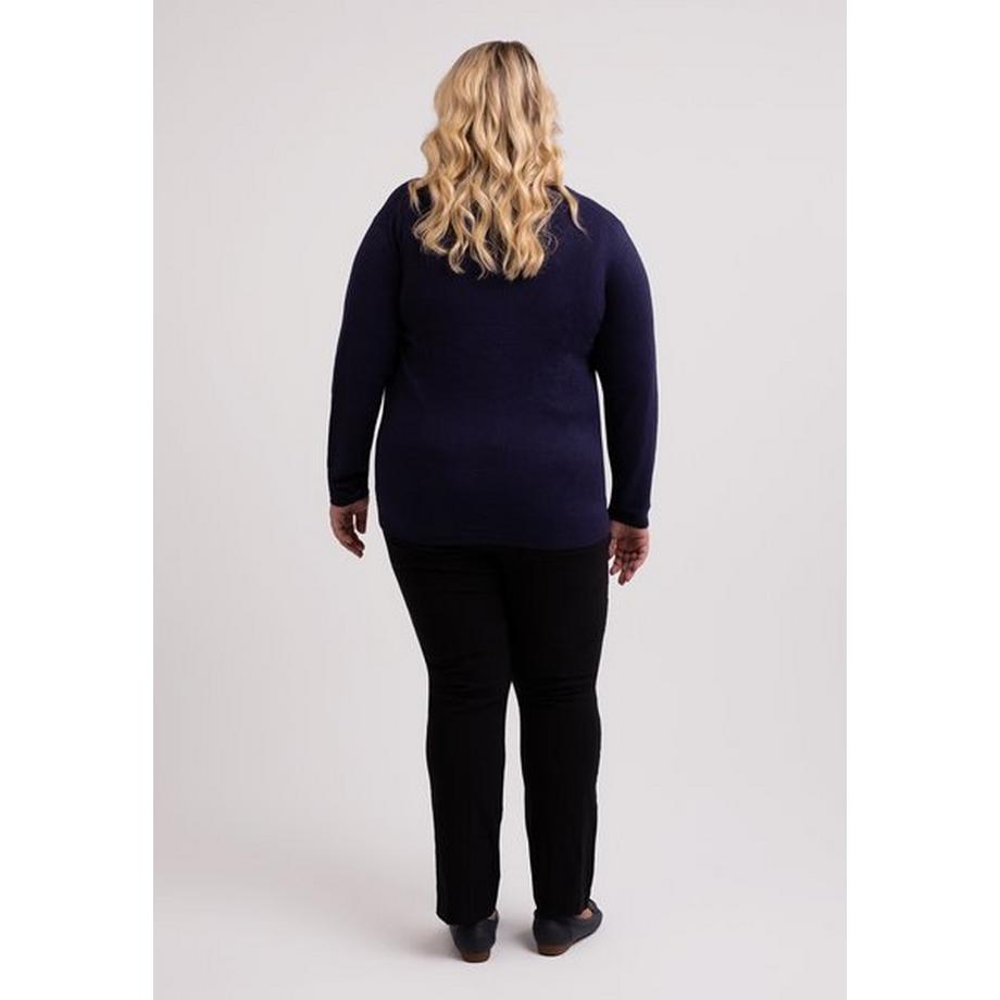 CASH-MERE.CH Soie Cachemire Pull Col V  