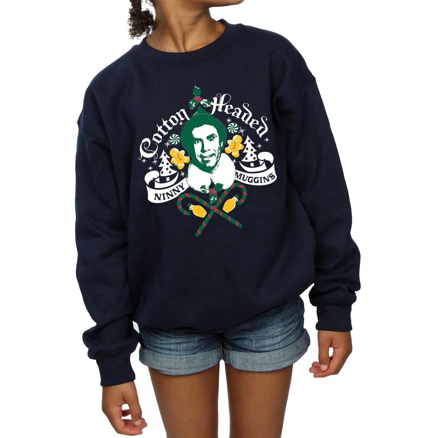 Elf  Cotton Headed Ninny Muggins Sweatshirt 