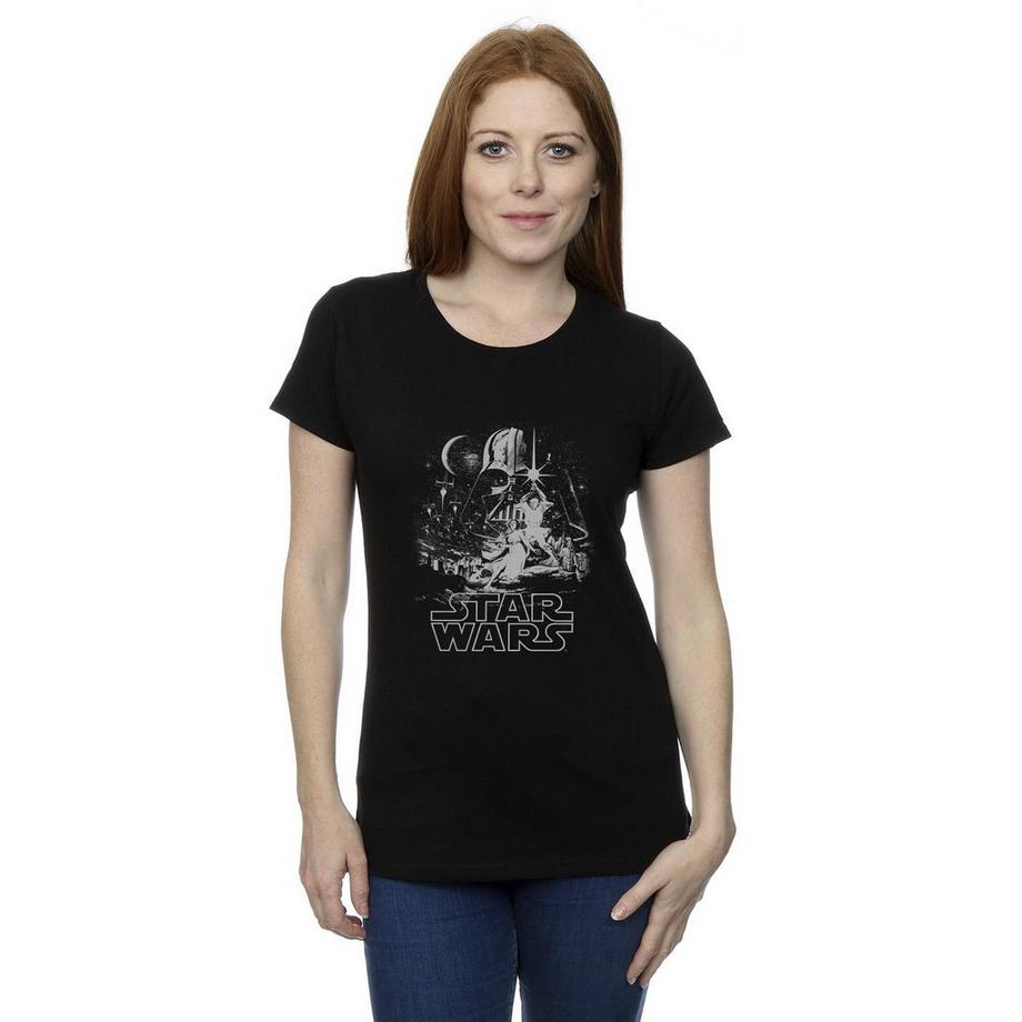 STAR WARS New Hope Bedrucktes T-Shirt  