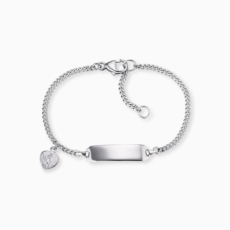 Herzengel  HEB-ID-ANGELIHEART Kinder Armband 