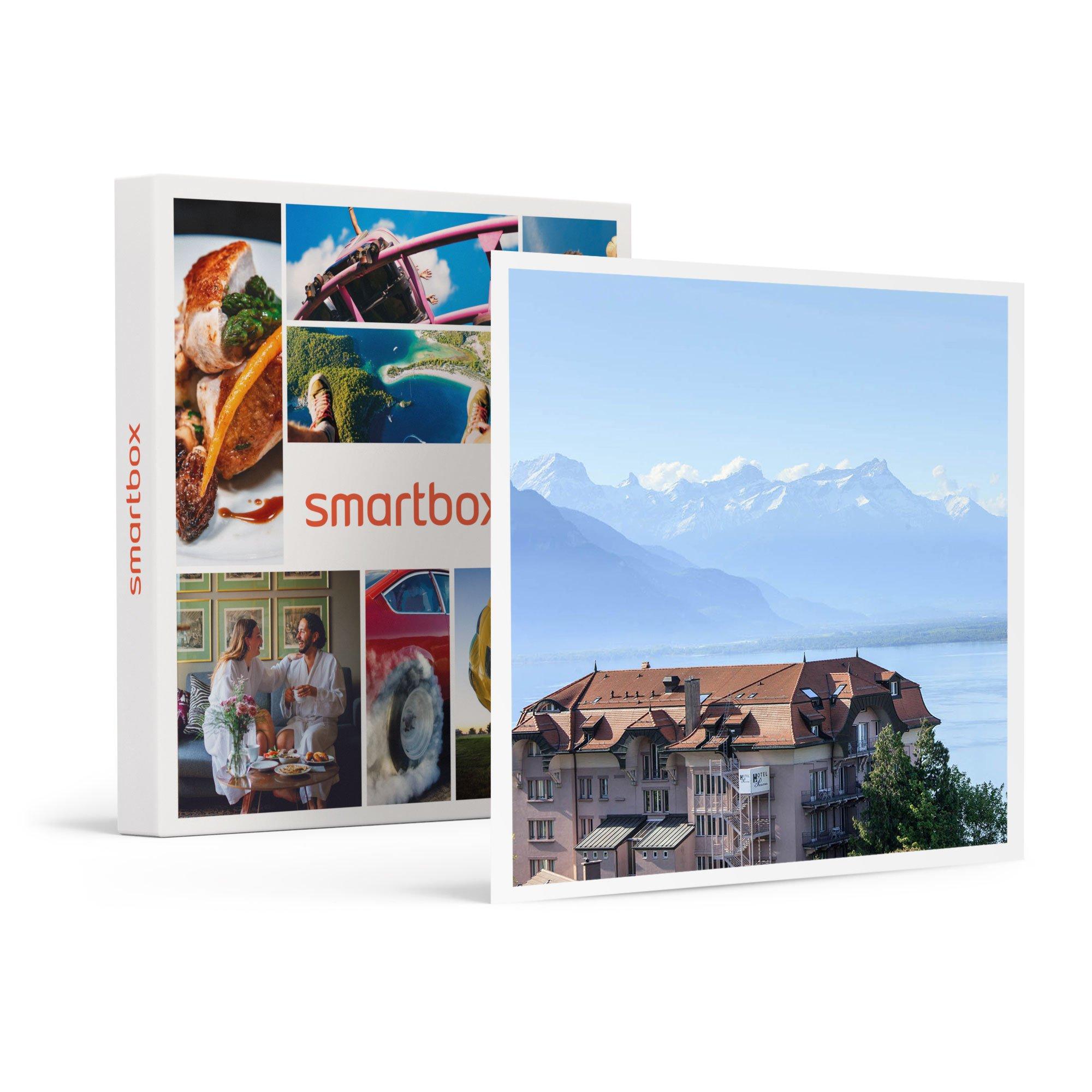 Smartbox  3 jours en hôtel 4* avec sur le lac Léman et les Alpes - Coffret Cadeau 