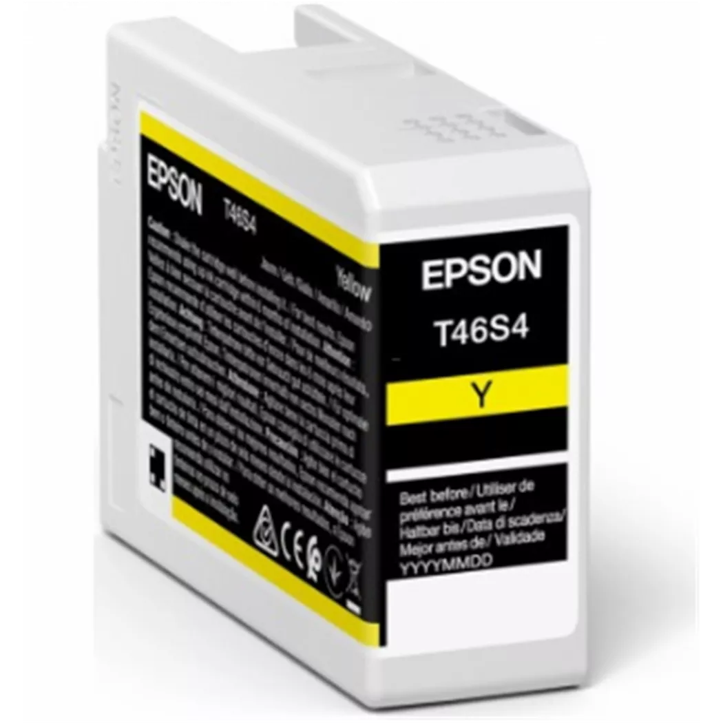 Epson – Tintenpatrone yellow T46S400 SureColor SC-P700 26ml, Gelb Bunt, One Size