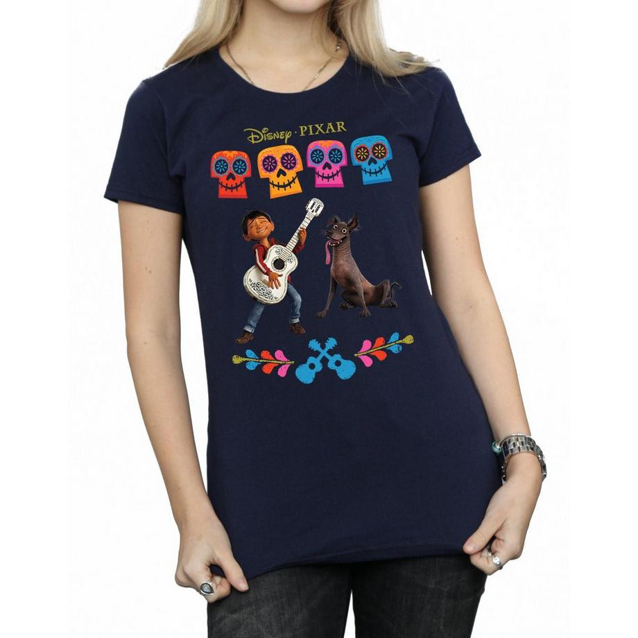 Disney Coco T-Shirt Imprimé Manches Courtes  