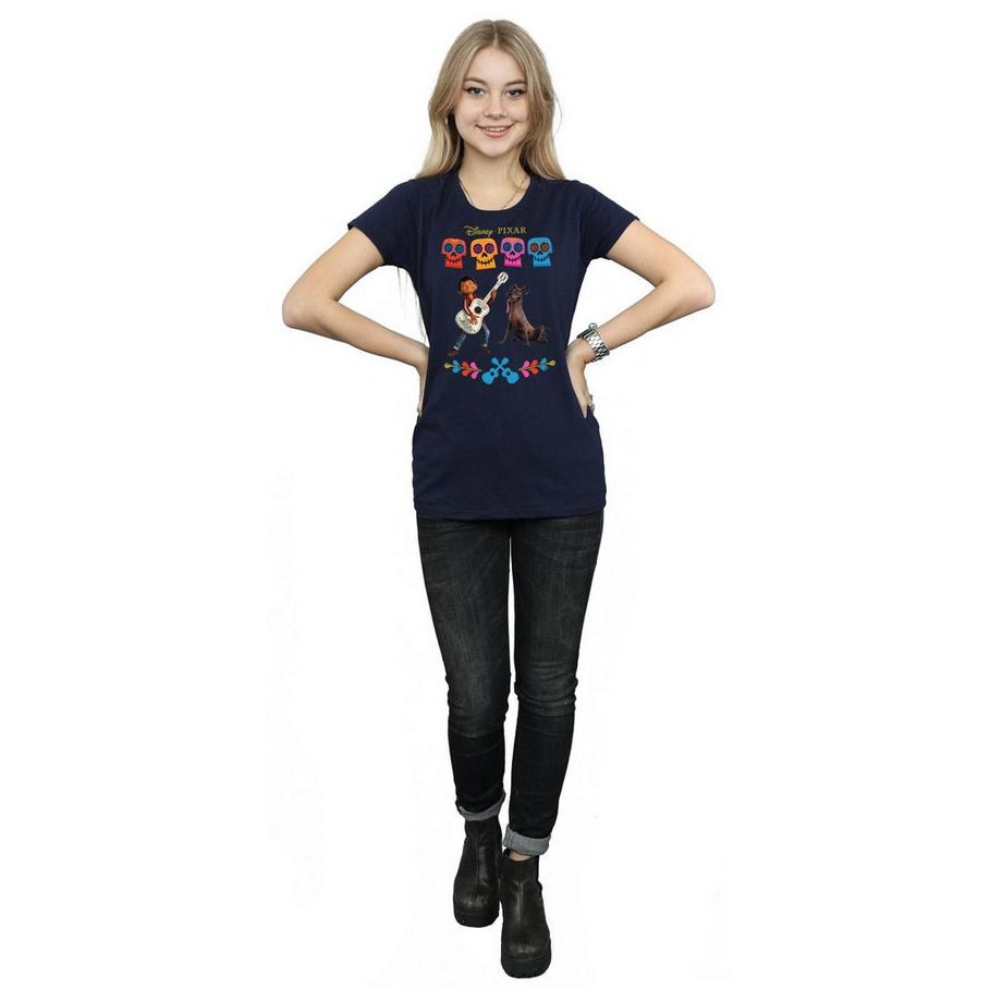 Disney Coco T-Shirt Imprimé Manches Courtes  