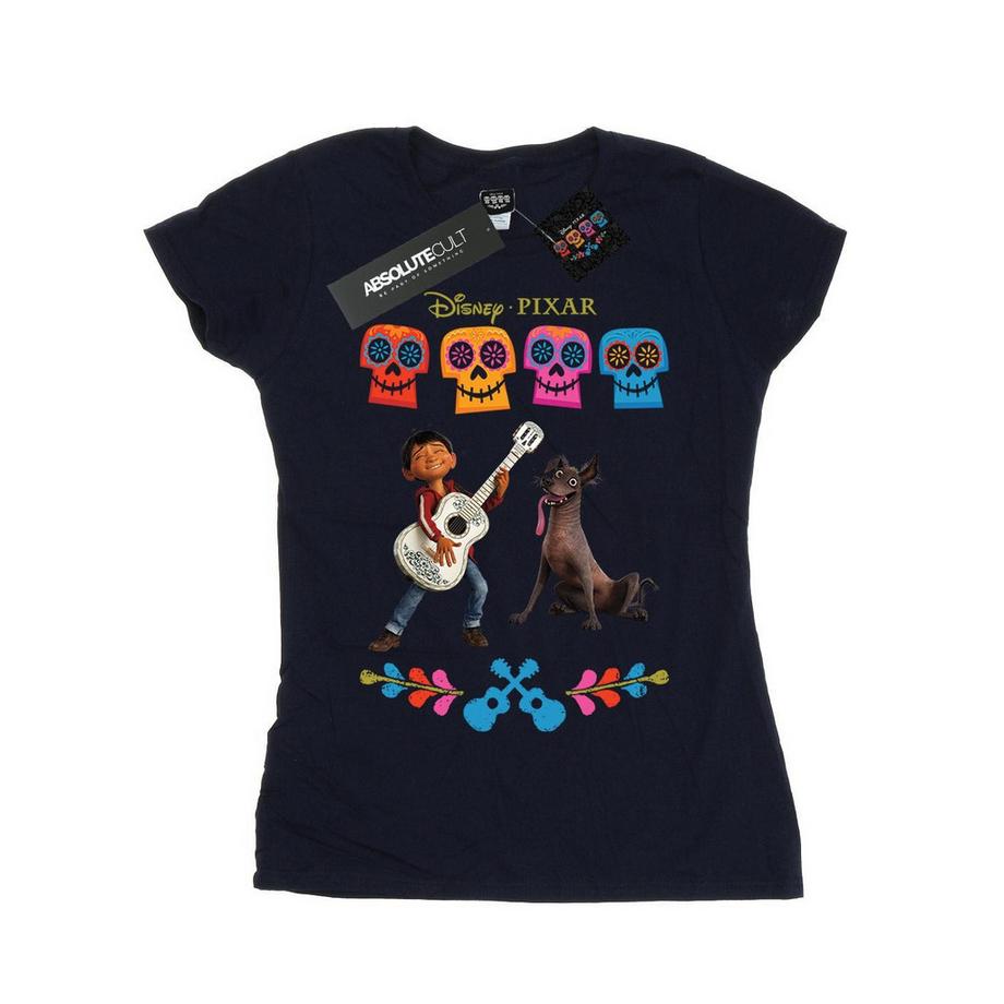 Disney Coco T-Shirt Imprimé Manches Courtes  