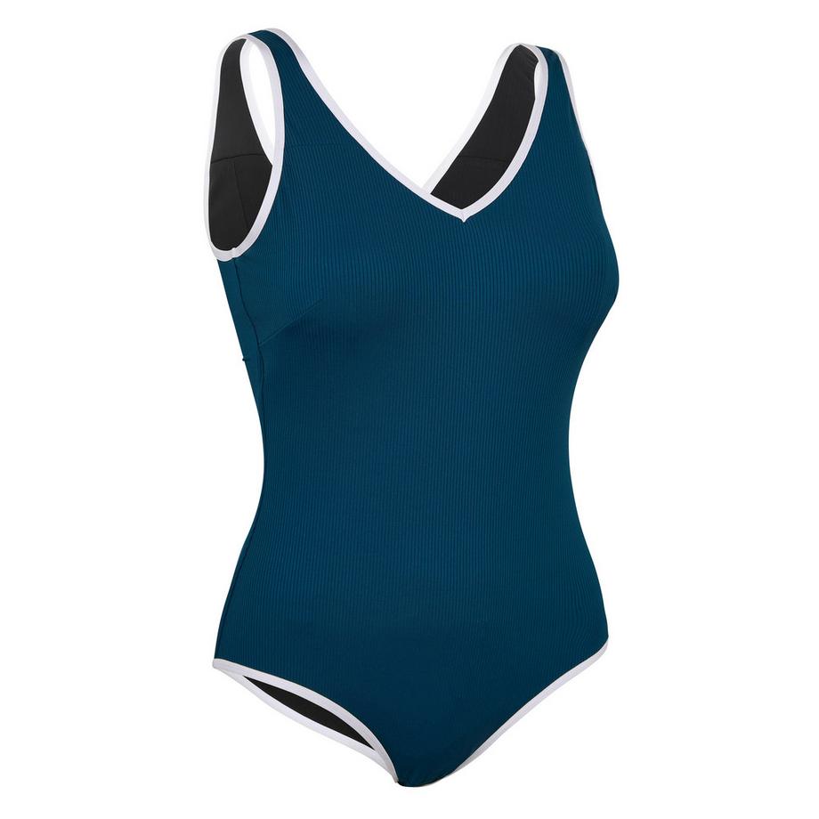 DECATHLON Virginia Gerippter Badeanzug  